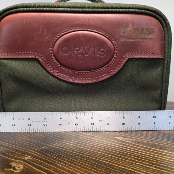 ORVIS BATTENKILL HANGING TRAVEL KIT, CANVAS AND LEATHER - Picture 13 of 13